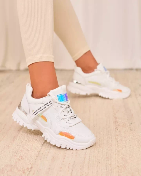 Adidași pentru femei White Holys - Încălțăminte