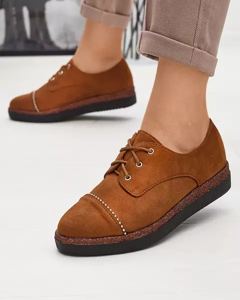 Pantofi de dama camel Rilly - Incaltaminte