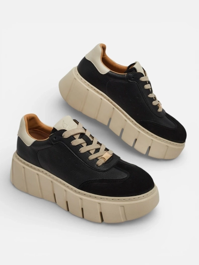 Sneakers sport damă din piele naturală Taures