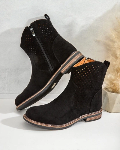 Royalfashion Cizme Toffas Openwork pentru femei