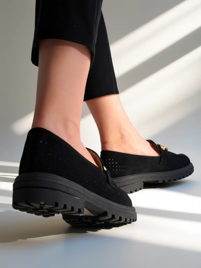 Royalfashion Mocasini perforați pentru femei Besio