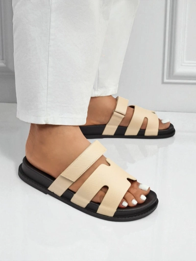 Royalfashion Sandale de damă din piele ecologică ReppiFlex