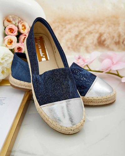 Royalfashion Espadrile de damă a'la denim Anerta