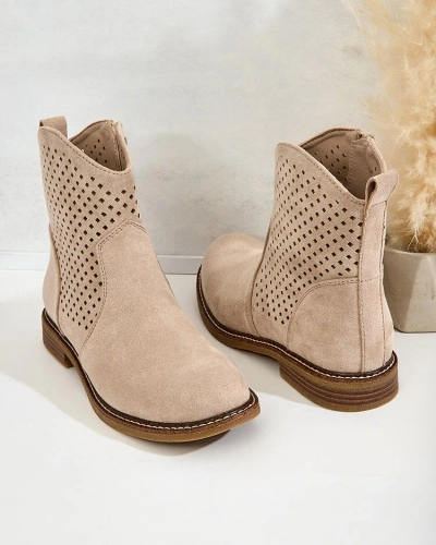 Royalfashion Cizme Toffas Openwork pentru femei