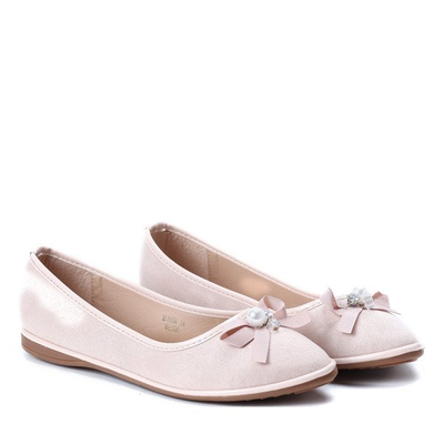 OUTLET Balerini Brooke bej - Încălțăminte