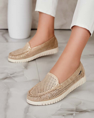 Royalfashion Mocasini de damă traforați Nafis