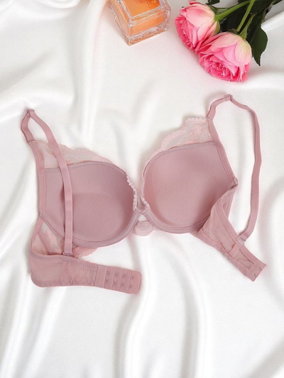 Royalfashion Sutien push-up pentru femei cu dantelă Luna Push-Up