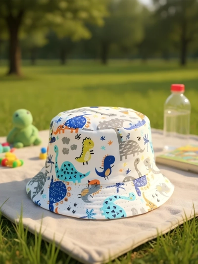 Royalfashion Pălărie de copiii tip bucket Color Splash Bucket