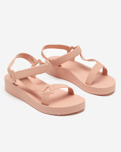OUTLET Sandale plate dama roz Ostoy-Shoes
