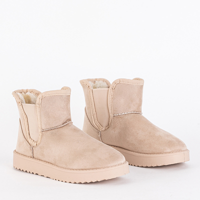 Cizme de zăpadă damă bej Gavi - Încălțăminte