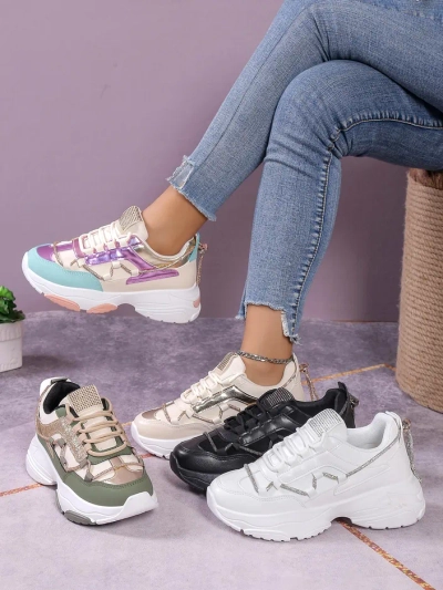 Royalfashion Sneakers colorate pentru femei Casiia