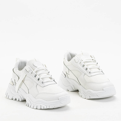 OUTLET Pantofi sport dama adidasi in nuanta de ecru Itega - Incaltaminte