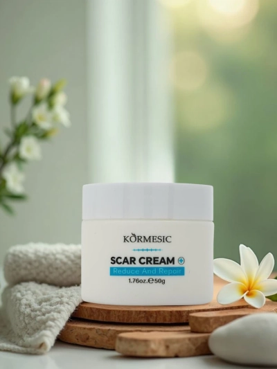 Crema pentru cicatrici care sprijină regenerarea pielii