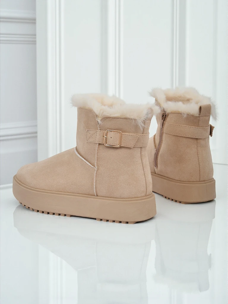 Royalfashion Krótke buti a'la śniegowce ženske Aurelia Classico