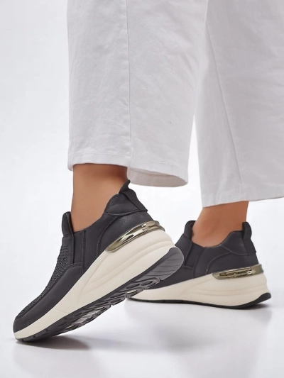 Pantofi sport slip-on pentru femei Royalfashion cu strasuri Elera