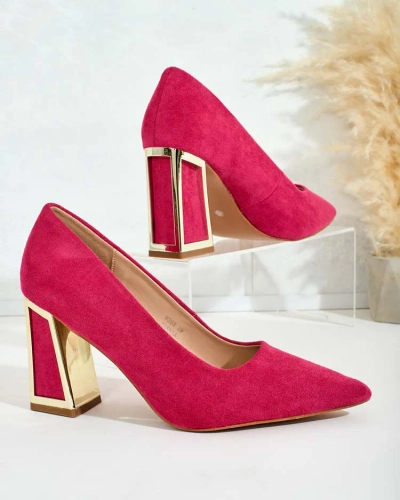 Royalfashion Pantofi de damă cu toc decorativ Badilla