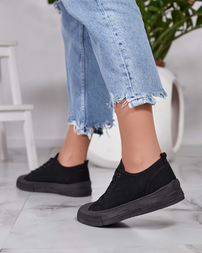 Royalfashion Adidași clasici cu șireturi pentru femei Seleas
