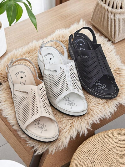 Royalfashion Sandalia di Dama ku Plataforma Abou Mira
