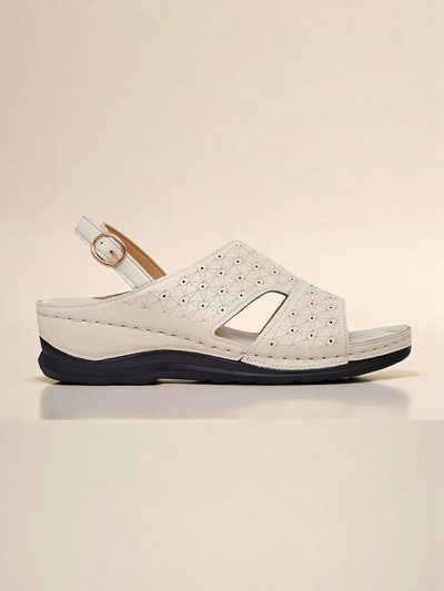 Sandale dama Royalfashion cu toc jos Comfort Chic