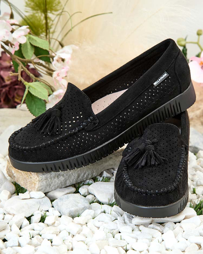 Royalfashion Mocasini traforați de damă Molaffa