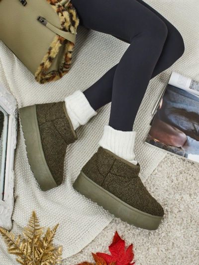 Cizme scurte tip snowboots de damă Marellin