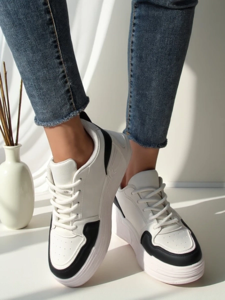 Royalfashion Încălțăminte sport pentru femei cu sclipici Samoles