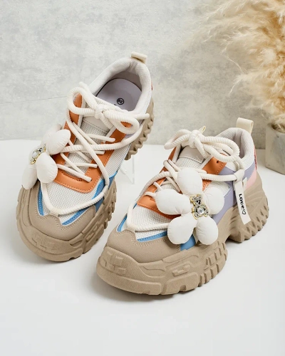 Royalfashion Adidași cu platformă pentru femei Bereya