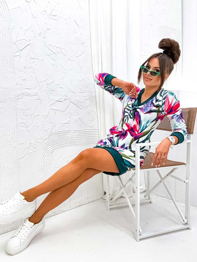 Royalfashion Rochie mini de damă cu model original