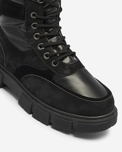 Cizme de vânătoare izolate pentru femei negre Kasemi- Footwear