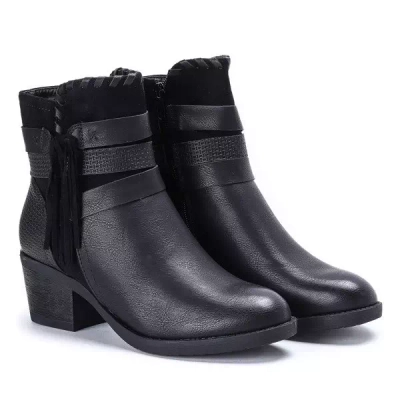 OUTLET Cizme negre pe postul Junco - Incaltaminte