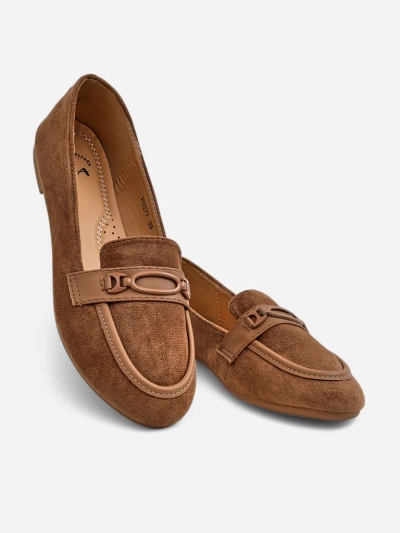 Royalfashion Mocasiini pentru femei din suede ecologic Zammei
