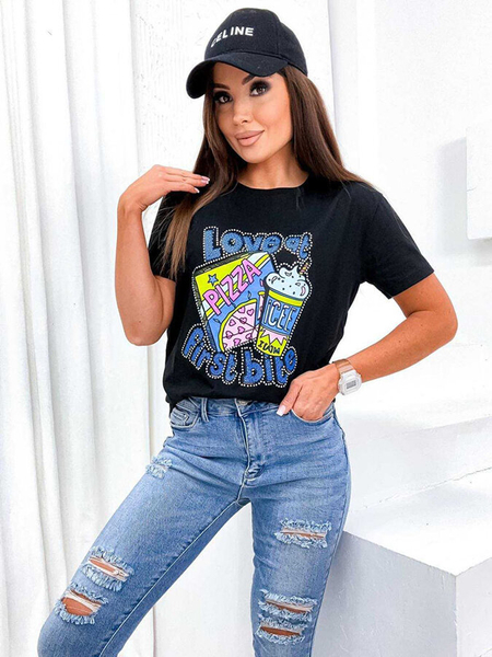 Royalfashion Tricou imprimat pentru femei