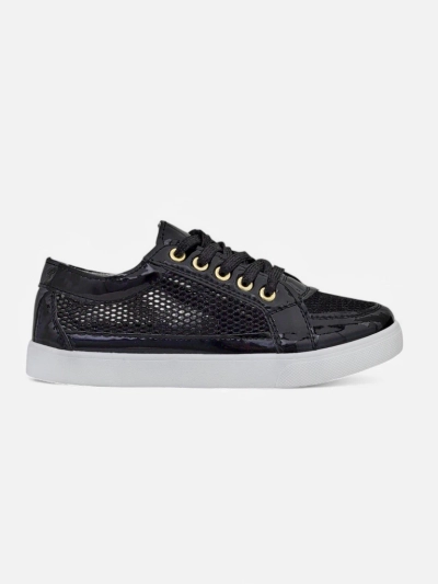 Royalfashion Pantofi sport damă din eco-piele patentată Azzuros