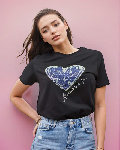 Royalfashion Tricou imprimat pentru femei