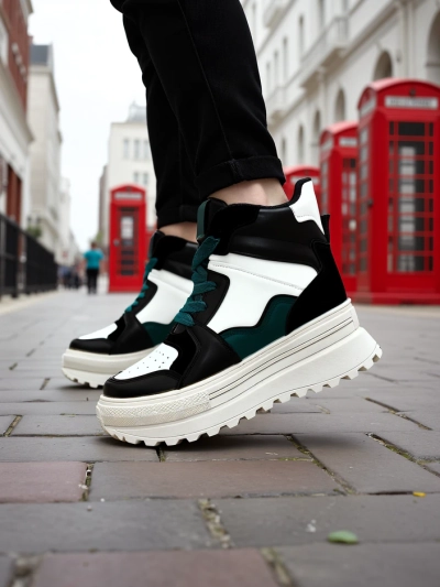 Royalfashion Pantofi sport de femei înalți Geeky