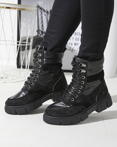 Cizme de vânătoare izolate pentru femei negre Kasemi- Footwear