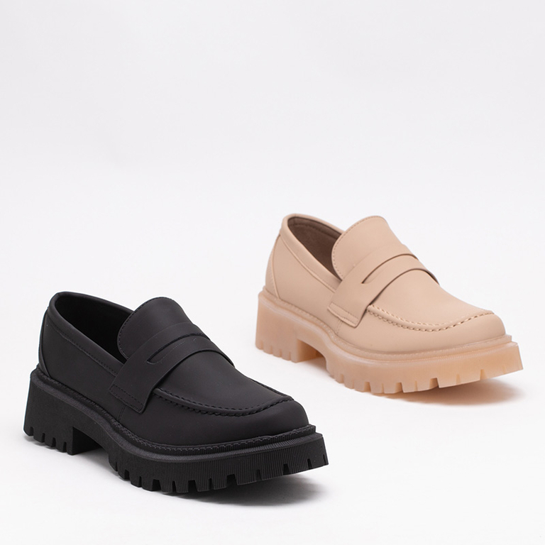 Pantofi maro dama Vanocio - Incaltaminte