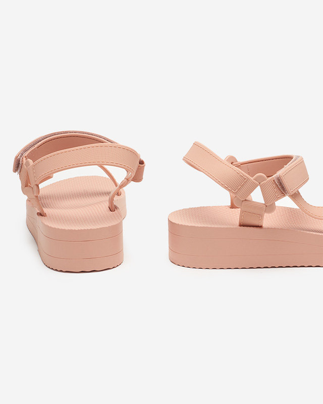 OUTLET Sandale plate dama roz Ostoy-Shoes