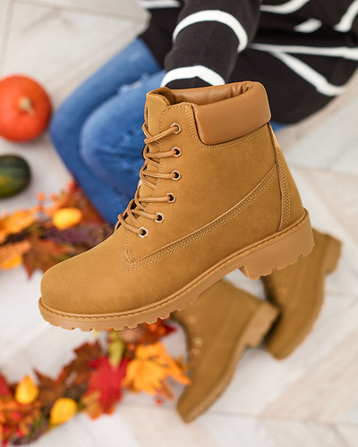 Royalfashion Trapperi pentru femei maro Karveliea