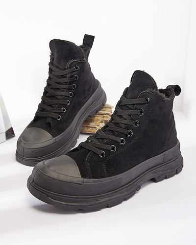 Pantofi sport a'la izolate pentru femei, pantofi sport a'la sneakers în negru Benvilo- Footwear