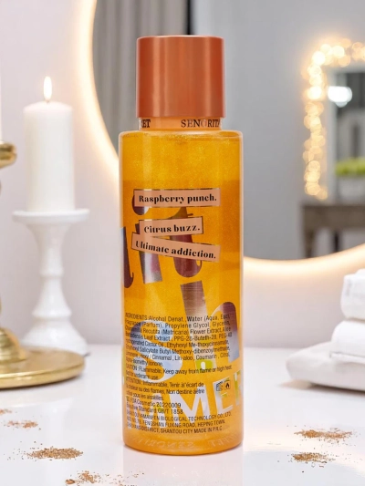 Senoritas Secret Body Mist Seduction Shimmer cu sclipici