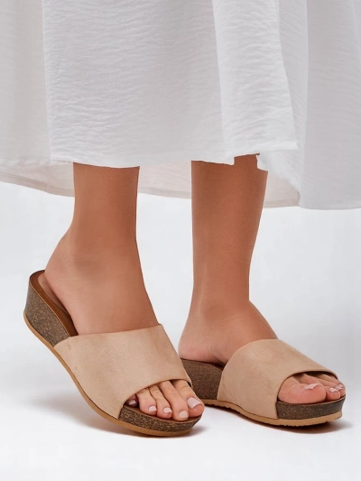 Sandale pentru femei Royalfashion cu toc jos Maderas