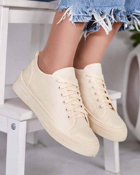 Royalfashion Adidași clasici cu șireturi pentru femei Seleas