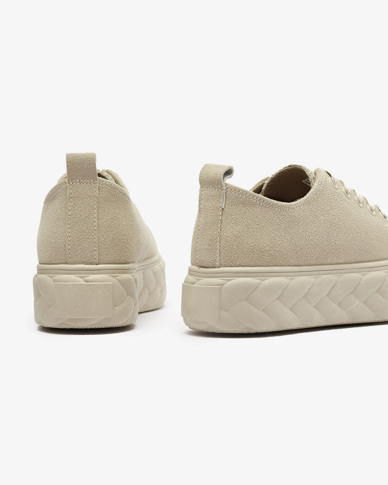 Adidași cu platformă pentru femei bej Sedix - Încălțăminte