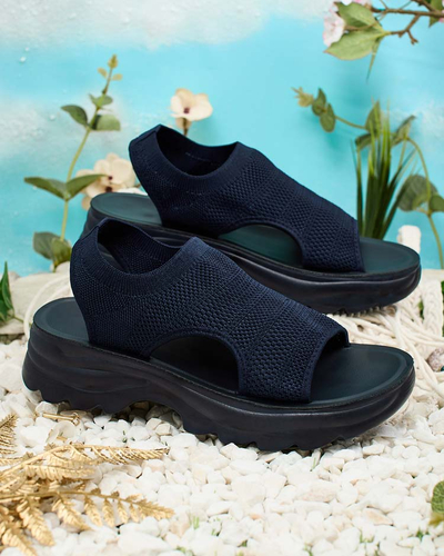 Royalfashion Sandale de damă cu fețe Viss