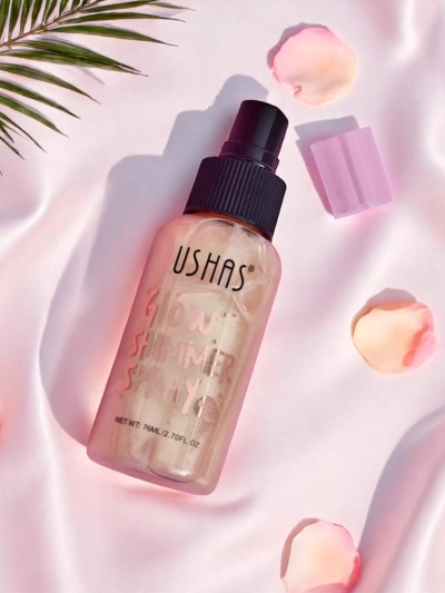 Spray iluminator pentru față și corp cu sclipici Glow Shimmer Spray Galaxy Princess