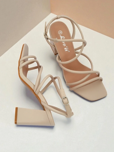 Royalfashion Sandale de damă cu toc gros Elysia