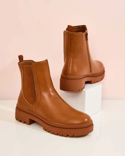 Royalfashion Cizme Dovivas din piele eko pentru femei