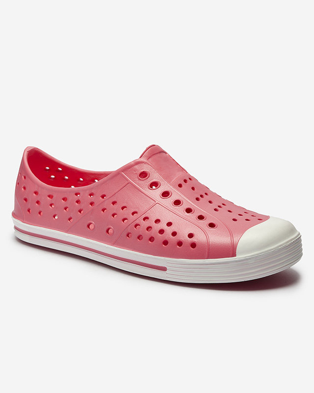 Pantofi de tenis din cauciuc pentru femei de culoare corai Osisal- Footwear