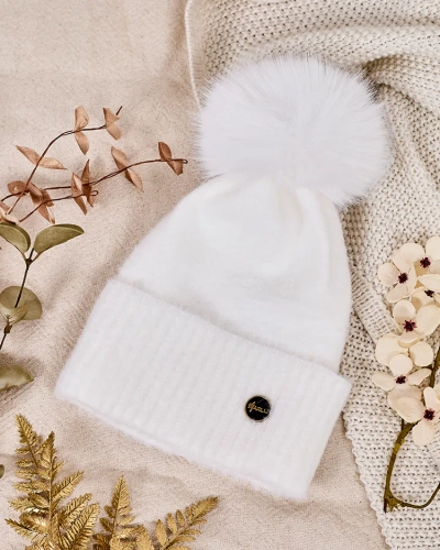 Căciulă pentru femei Royalfashion cu un pompon